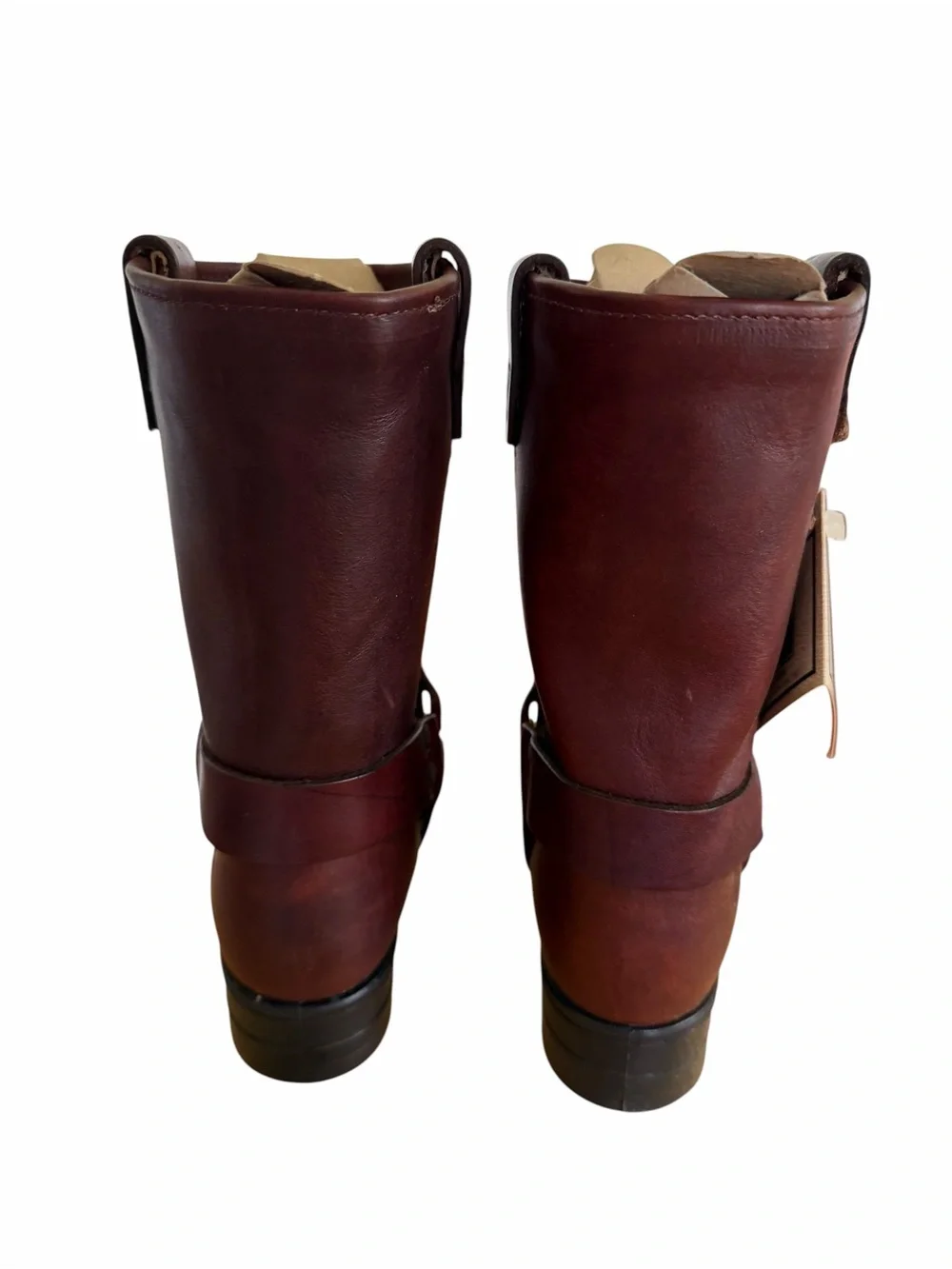 Frye NEW Youth Vintage Small Frye Pull On Harness Boots Black Size 1 #267053